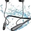 Vendos85 Casque Bluetooth 5.3 écouteurs de Sport 30 Heures de Lecture noir