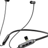 Vendos85 Casque Bluetooth 5.0 écouteurs de Sport IPX5 étanche gris noir