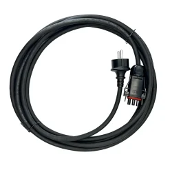 Sossen Câble AC 5m 1,5mm² - pour micro-onduleur
