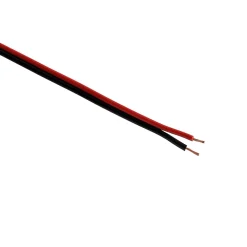 Zenitech Câble, Fil Et Cordon D'Alimentation-Câble audio HI-FI 2x0,35mm² rouge - 5m -