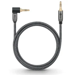 Goobay Câble Et Connectique Audio-Câble audio jack 3.5 coudé gold 5 mètres