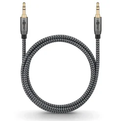 Goobay Câble Et Connectique Audio-Câble audio Jack 3.5mm gold noir 50cm