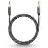 Goobay Câble Et Connectique Audio-Câble audio Jack 3.5mm gold noir 1 mètre