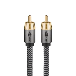 Goobay Câble Et Connectique Audio-Câble audio numérique RCA coaxial 2 m