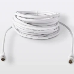 Blyss Câble coaxial Mâle / Mâle + adaptateur Mâle / Mâle , 10 m