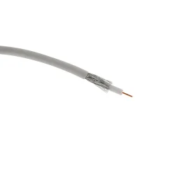 Zenitech Câble coaxial TV - 17 VATCA PH blanc - 20m -