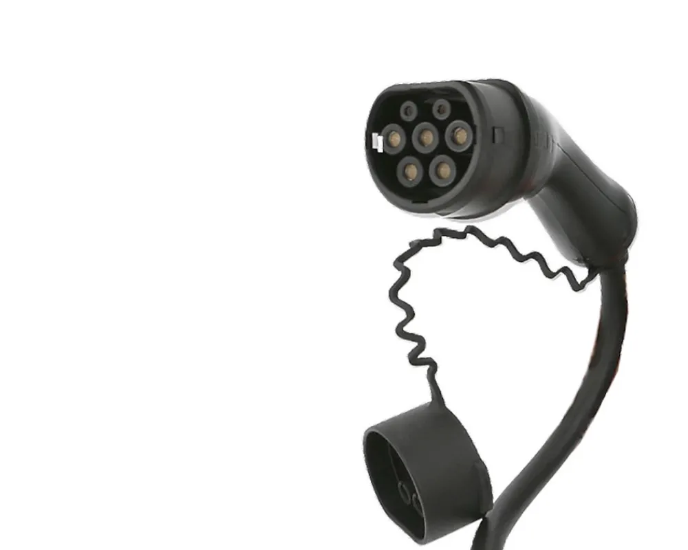 ABB Câble de recharge T2-T2 1P 32A pour véhicule électrique, longueur 7 mètres