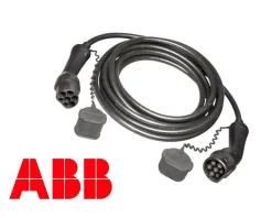 ABB Câble de recharge T2-T2 3P 16A pour véhicule électrique, longueur 7 mètres