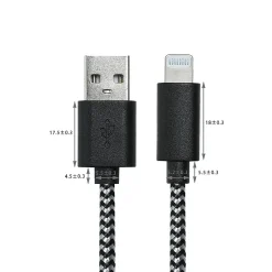 Blyss Chargeur Et Câble Usb-Câble de téléphone lightning , 1.5 m