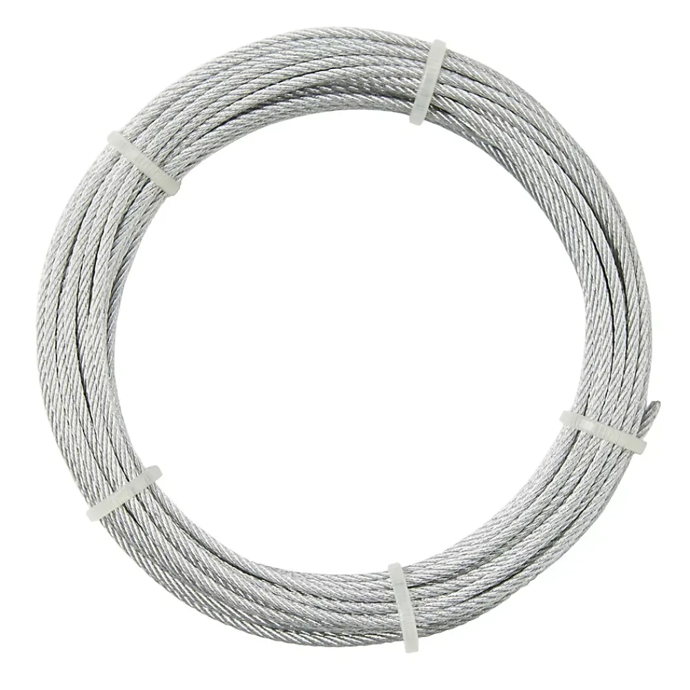 Diall Câble en acier ø2 mm, 10 m Argent