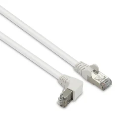 Metronic Câble Et Connectique Réseau-Câble Ethernet RJ45 CAT 6a mâle/mâle coudé - FTP 3 m - 395527