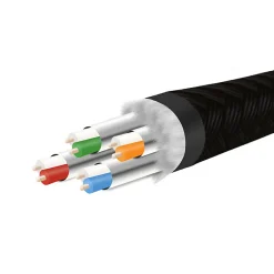 Metronic Câble Et Connectique Réseau-Câble Ethernet RJ45 CAT 8 mâle/mâle tressé - S/FTP 5 m - 395631