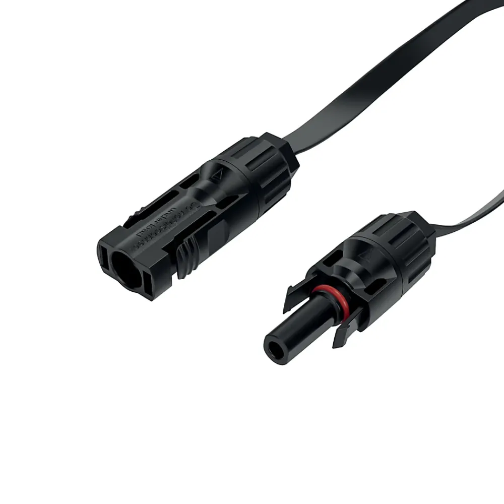 EcoFlow Onduleur Et Raccordement Pour Panneau Solaire-Câble extra-plat pour panneau solaire 0.5 m