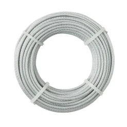 Diall Câble Et Fil Métallique-Câble gaine ø4 mm x 20 m transparent