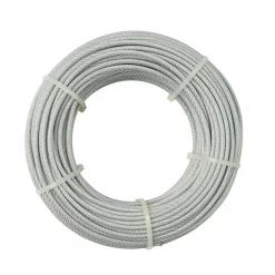 Diall Câble Et Fil Métallique-Câble gaine ø3.5 mm x 50 m transparent