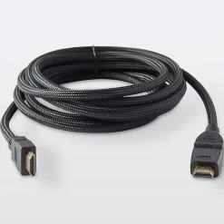 Blyss Câble Et Connectique Tv-Câble HDMI Mâle / Mâle coudé 4K noir Or, 3 m