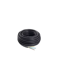 Nexans Câble, Fil Et Cordon D'Alimentation-Câble électrique flexible H05VVF 3x1,5 mm² Noir - 10 m