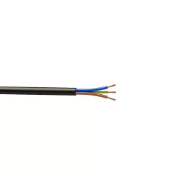 Nexans Câble électrique flexible H05VVF 3x1,5 mm² Noir - 25 m