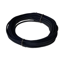 Nexans Câble électrique flexible H03VVH2F 2x0,75 mm² Noir - 10 m