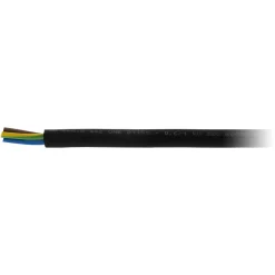 Zenitech Câble électrique H07RN-F 3G2,5mm² 60m -