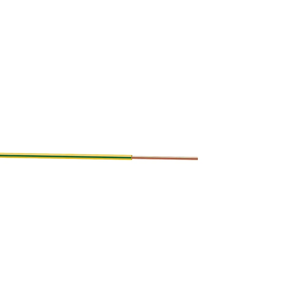 Nexans Câble électrique H07VU 1,5 mm² jaune/vert 100 m