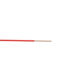 Nexans Câble électrique H07VU 1,5 mm² Rouge - 100 m