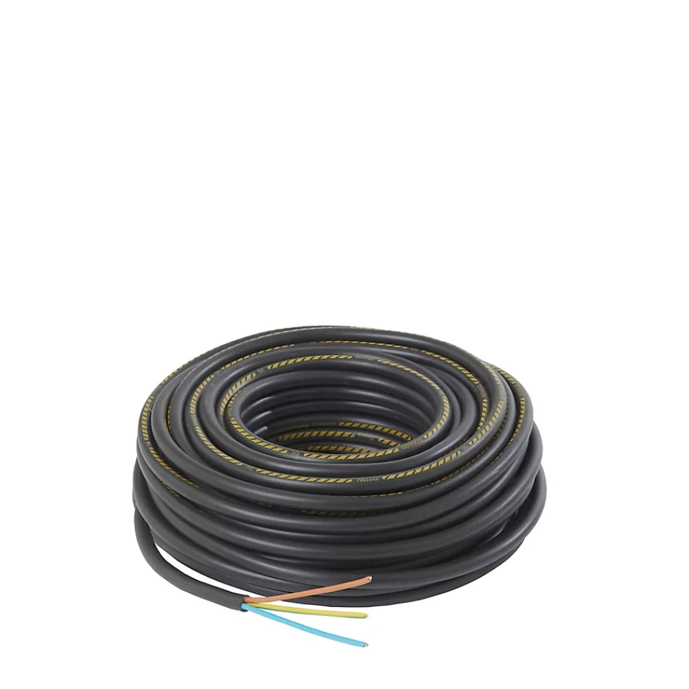Nexans Câble électrique U1000R2V 3x2,5 mm² - 25 m