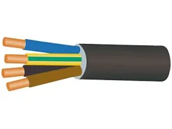 Nexans Câble électrique U1000R2V 4x2,5 mm² - 100 m vendu au mètre linéaire