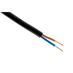 Zenitech Câble, Fil Et Cordon D'Alimentation-Câble électrique U1000 R2V 2x1,5mm² noir 100m