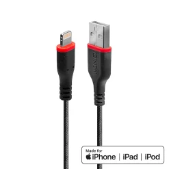 Lindy Câble Et Connectique Audio-Câble Lightning USB haute résistance 1m