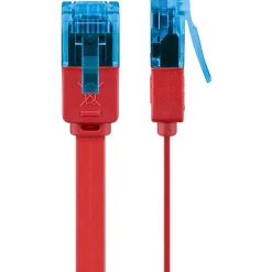 Goobay Câble RJ45 Cat6a plat non blindé 50cm