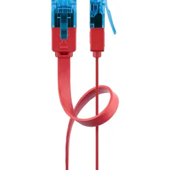 Goobay Câble RJ45 Cat6a plat non blindé 50cm