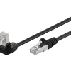 Goobay Câble RJ45 Cat5e coudé blindé 1 mètre