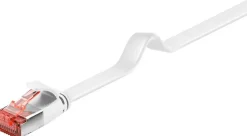 Goobay Câble Et Connectique Réseau-Câble RJ45 Cat6 plat blanc 20 m