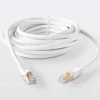 Blyss Câble RJ45 Mâle / Mâle Catégorie 6E blanc , 5 m