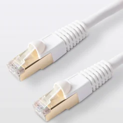 Blyss Câble RJ45 Mâle / Mâle Catégorie 6E blanc , 5 m