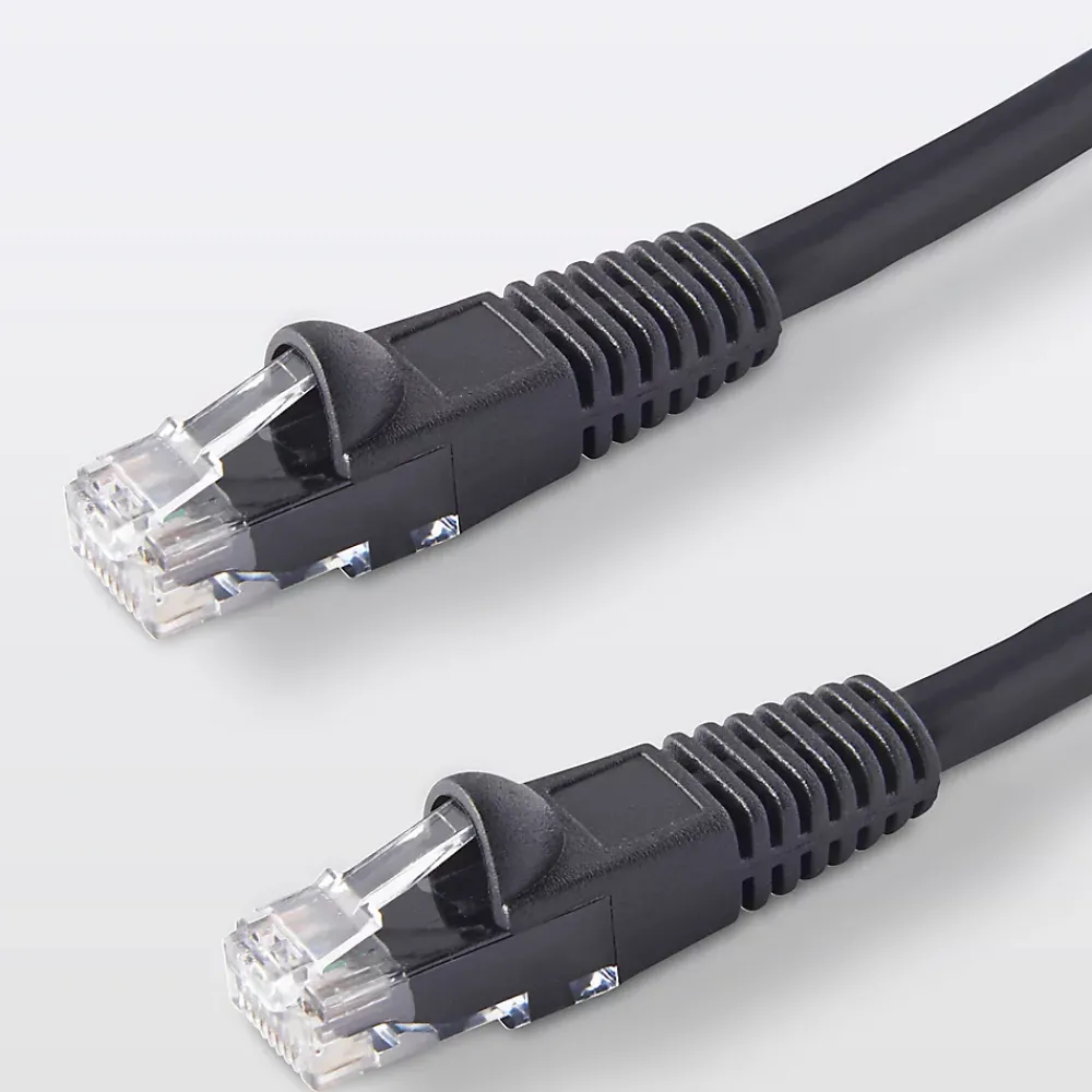 Blyss Câble Et Connectique Réseau-Câble RJ45 Mâle / Mâle Catégorie 5E noir , 3 m