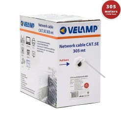 Velamp Câble réseau CAT5E FTP 305mt en Pull box. Certifié CPR