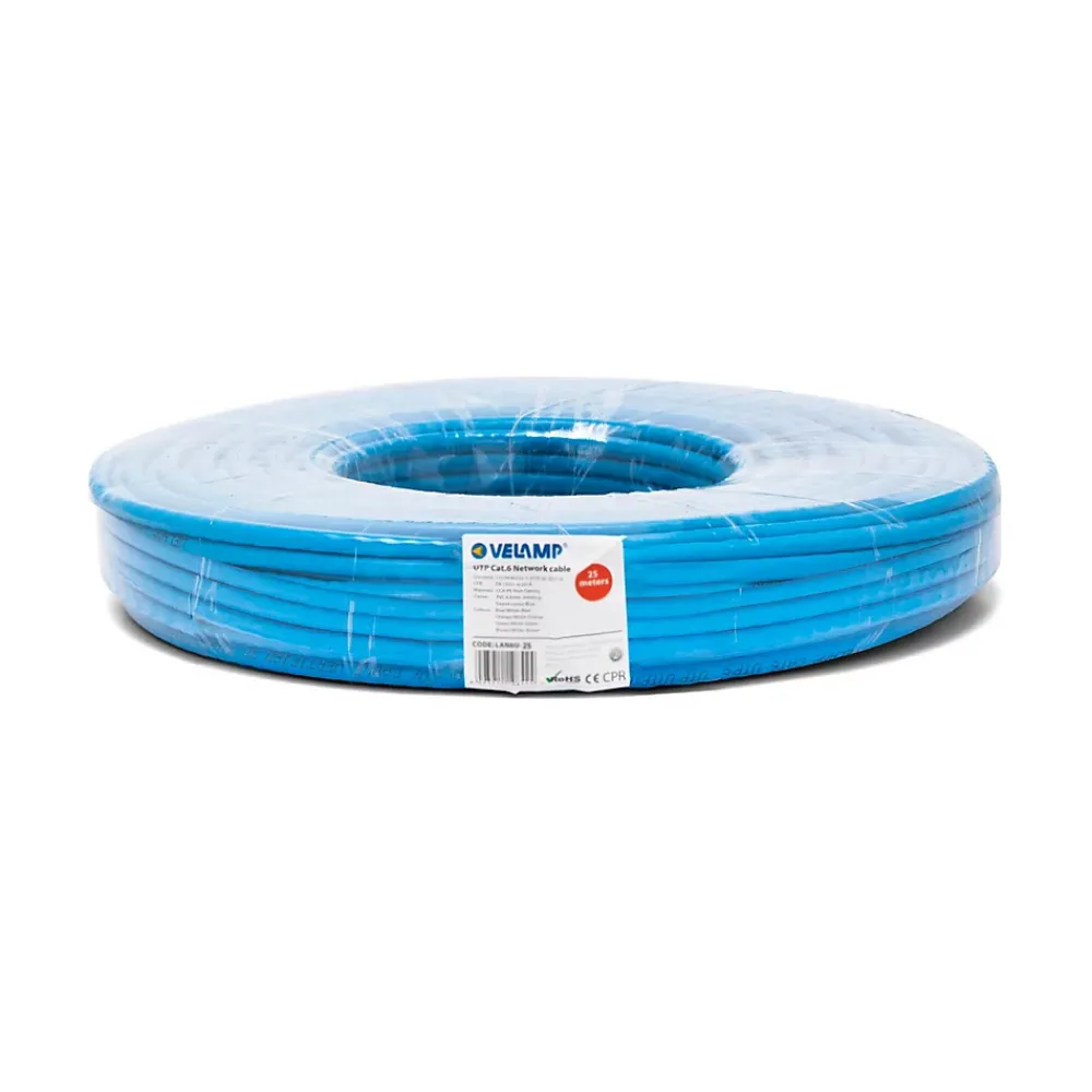 Tecnid Câble réseau CAT6 UTP 25 m en écheveau