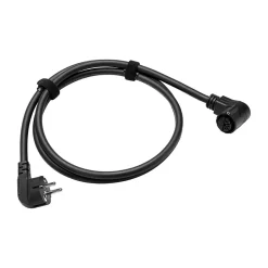 EcoFlow Câble secteur Type F 1,5 m. Charge rapide et sûre via prise Schuko. Compatible Stream