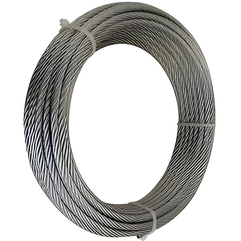 MySystem Câble souple diam. 6 mm - torons 7 x 7 - 50 mètres - Inox 316