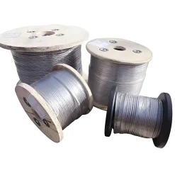 MySystem Câble Et Fil Métallique-Câble souple diam. 5 mm - torons 7 x 7 - 250 mètres - Inox 316
