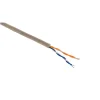 Zenitech Câble Et Connectique De Téléphone Fixe-Câble téléphone 2 paires 0,6mm² ivoire 10m