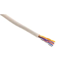 Zenitech Câble Et Connectique De Téléphone Fixe-Câble téléphone PTT 298 4 paires 0,6mm² ivoire 15m