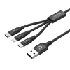 Unitek Câble USB 3 en1 1.50 mètre