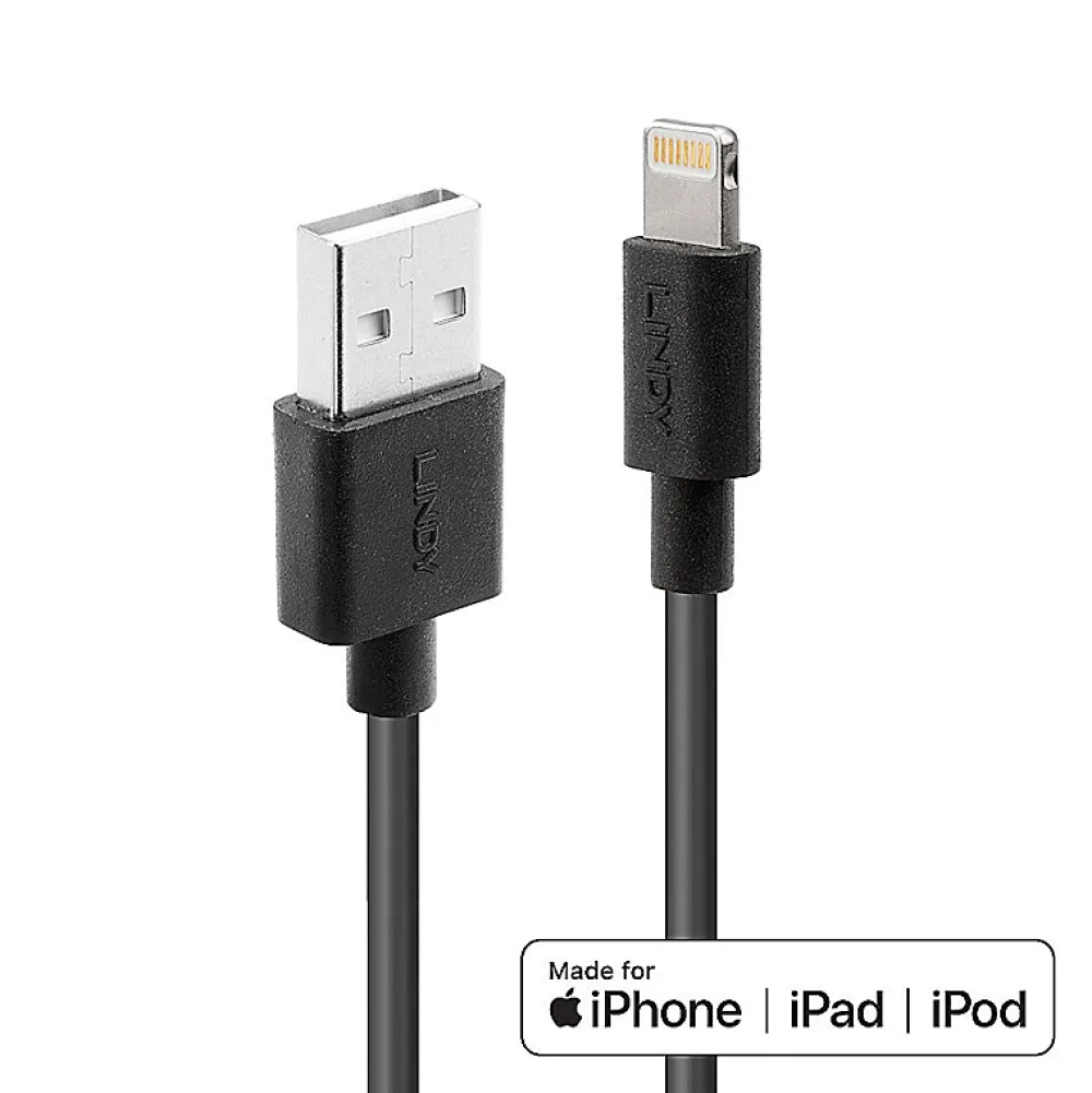 Lindy Câble Et Connectique Audio-Câble USB type A vers Lightning 2m