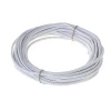 Nexans Câble 2X0,75 mm² H03VVH2F blanc couronne 5m