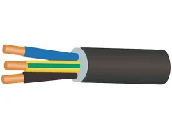 Nexans Câble Et Fil D’Installation-Câble 3X6 mm² U1000R2V à la coupe