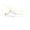Orac Decor Moulure, Goulotte Et Plinthe-C902 Corniche plafond pour éclairage indirect - 10x10x200cm (h x p x L) - Pack 2 pièces