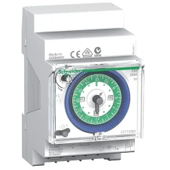 Schneider Electric Cct15365 Schneider - Interrupteur Horaire Programmable Journalier 24h - 96 Commutations - Acti9 Ih
